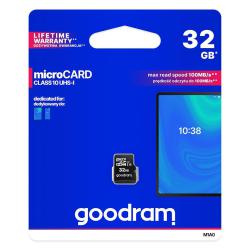 Karta pamięci microSDHC GOODRAM 32GB M1A0-0320R12 cl 10...