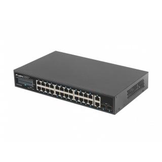 Switch 24x1GB POE+ 2xGB 2x rack 19'' gigabit ethernet 250W