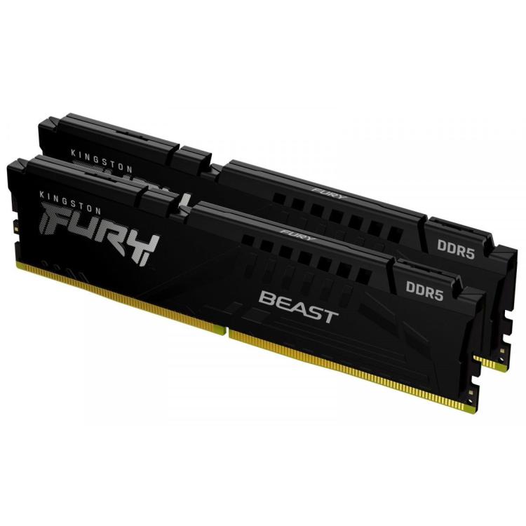 Pamięć DDR5 Fury Beast Black 16GB(2 8GB)/5200 CL36 EXPO