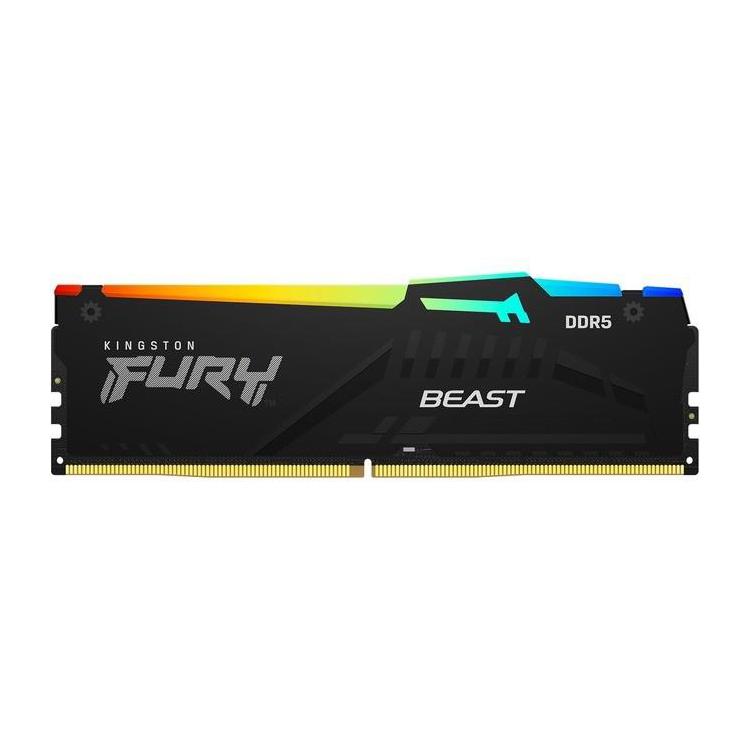 Pamięć DDR5 Fury Beast Black RGB 32GB(132GB)/5200 CL36 EXPO