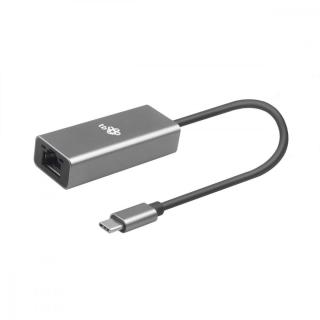 Adapter USB C - RJ45 szary, 10/100/1000 Mb/s