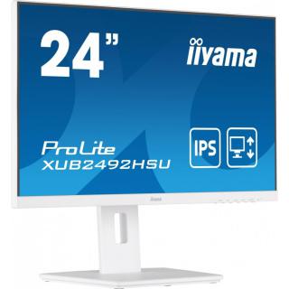 Monitor 23.8 cala XUB2492HSU-W5 IPS,HDMI,DP,VGA,USB,HAS(150mm),biały