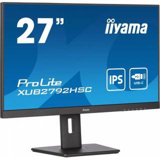 Monitor 27 cali XUB2792HSC-B5 IPS,FHD,USB-C,HDMI,DP,USB3.0,HAS(150mm)