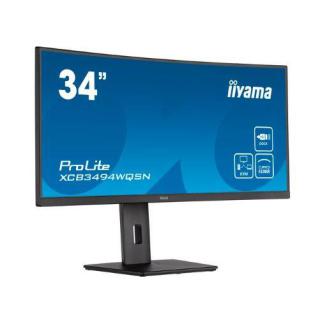 Monitor 34 cale XCB3494WQSN-B5 VA,UWQHD,1500R,USB-cDock,KVM,HAS(150mm)