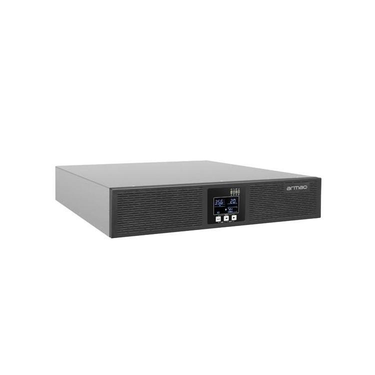 Zasilacz awaryjny UPS On-Line rack 1000VA 4 x IEC C13 USB-B LCD metalowa obudowa