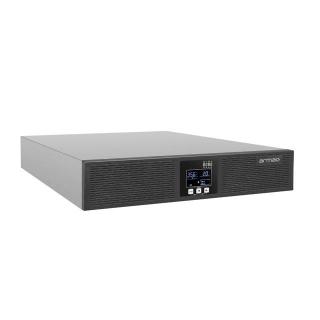 Zasilacz awaryjny UPS On-Line 2000VA LCD Rack 6 x IEC C13 USB-B metalowa obudowa