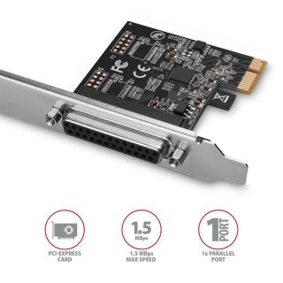 PCEA-P1N Kontroler PCIe 1x port równoległy LPT, w...