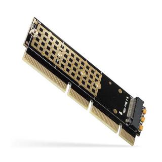 PCEM2-1U Adapter wewnętrzny PCIe x16/x8/x4, M.2 NVMe...