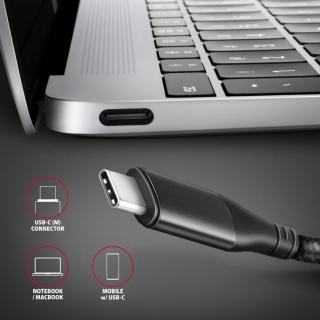 RVC-HI2M Adapter USB-C - HDMI 2.0 4K/60Hz Aluminum, 25cm kabel