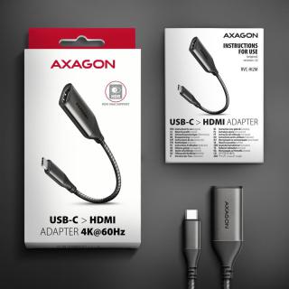 RVC-HI2M Adapter USB-C - HDMI 2.0 4K/60Hz Aluminum, 25cm kabel