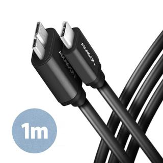 BUMM3-CM10AB Kabel Micro-B USB, USB-C 3.2 Gen 1, 1m, 3A,...