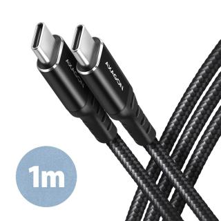 BUCM-CM10AB Kabel USB-C - USB-C 2.0, 1m, PD 60W, 3A, ALU,...