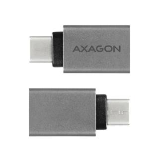 RUCM-AFA Redukcja, USB 3.1 Type-C męska - Type-A żeńska ALU