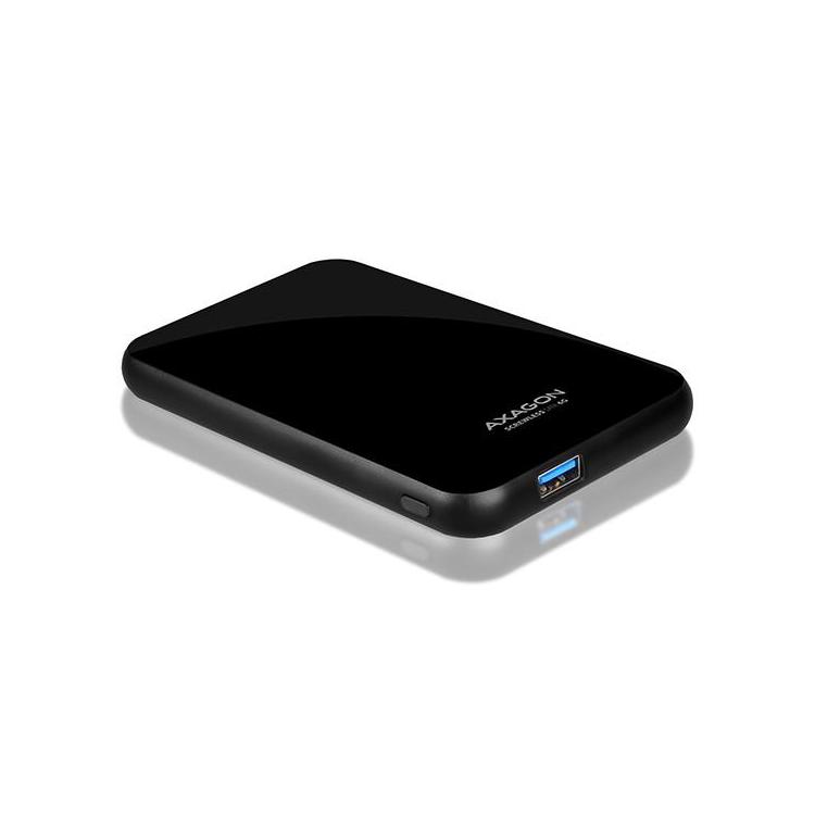 EE25-S6B Obudowa zewnętrzna plastikowa bezśrubowa USB 3.2 Gen 1 - SATA 6G, 2.5", czarna