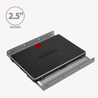 RHD-125S Ramka metalowa do montażu 1x 2.5" HDD w pozycji...