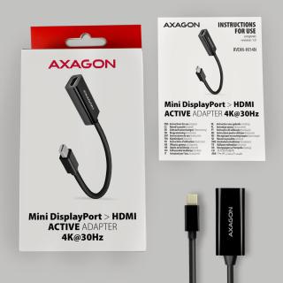 RVDM-HI14N Adapter aktywny Mini DP HDMI 1.4, 4K/30Hz