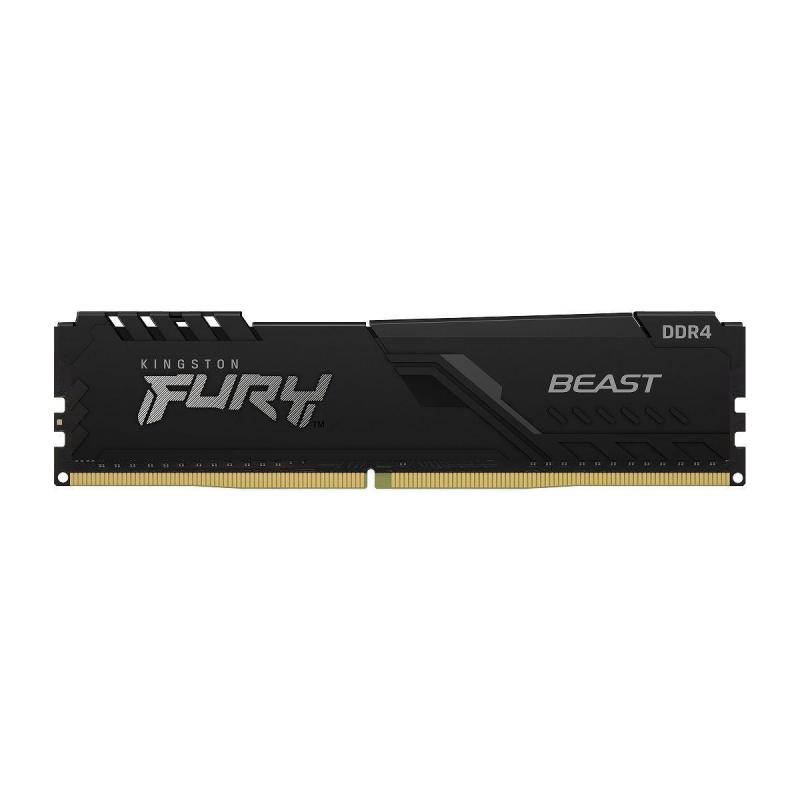 Pamięć DDR4 Kingston Fury Beast 8GB (1x8GB) 3200MHz CL16 1,35V czarna