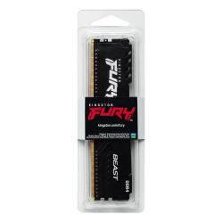 Pamięć DDR4 Kingston Fury Beast 8GB (1x8GB) 3200MHz CL16 1,35V czarna