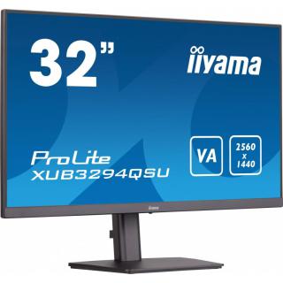 Monitor 32 cale XUB3294QSU-B1 VA,WQHD,HDMI,DP,HAS(150mm),USB3.0,2x2W