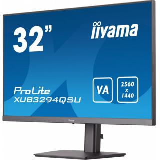 Monitor 32 cale XUB3294QSU-B1 VA,WQHD,HDMI,DP,HAS(150mm),USB3.0,2x2W