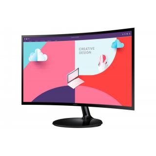 Monitor 24 cale LS24C360EAUXEN VA 1920x1080 FHD 16:9 1xD-sub 1xHDMI 4 ms (GTG) zakrzywiony 2 lata d2d