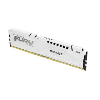 Pamięć DDR5 Fury Beast 16GB(116GB)/5600 CL36 biała