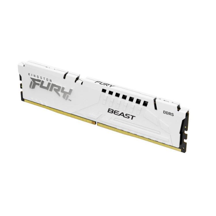 Pamięć DDR5 Fury Beast 32GB(132GB)/5600 CL36 biały