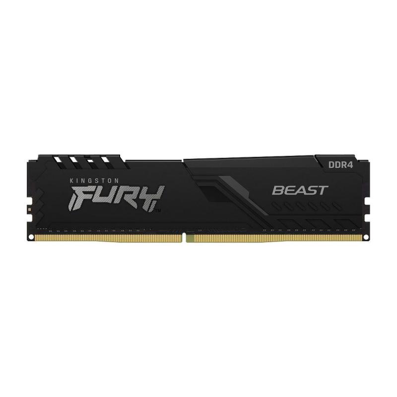 Pamięć DDR4 Kingston Fury Beast 8GB (1x8GB) 2666MHz CL16 1,2V czarna