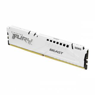 Pamięć DDR5 Fury Beast 16GB(116GB)/6000 CL40 biała