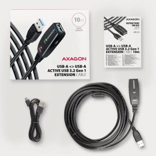 ADR-310 USB 3.0 A-M - A-F aktywny kabel przedłużacz/wzmacniacz 10m