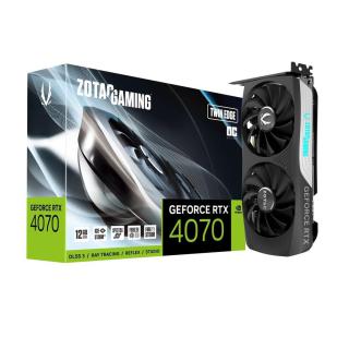 Karta graficzna GeForce RTX 4070 TWIN EDGE OC 12GB GDDR6X 192bit 3DP