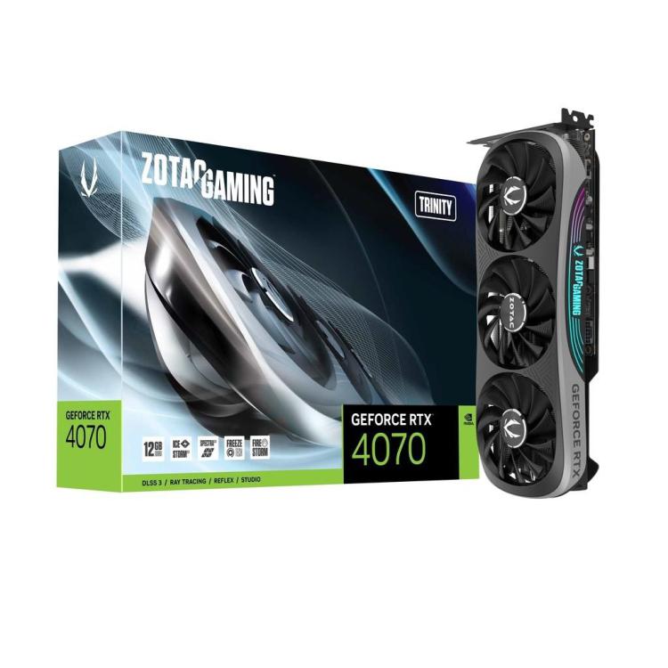 Karta graficzna GeForce RTX 4070 TRINITY 12GB GDDR6X 192bit 3DP