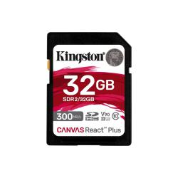 Karta pamięci Kingston SDHC Canvas React Plus 32GB UHS-II...