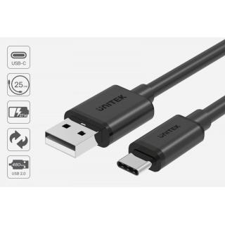 Kabel USB-C - USB-A 2.0 2M M/M C14068BK