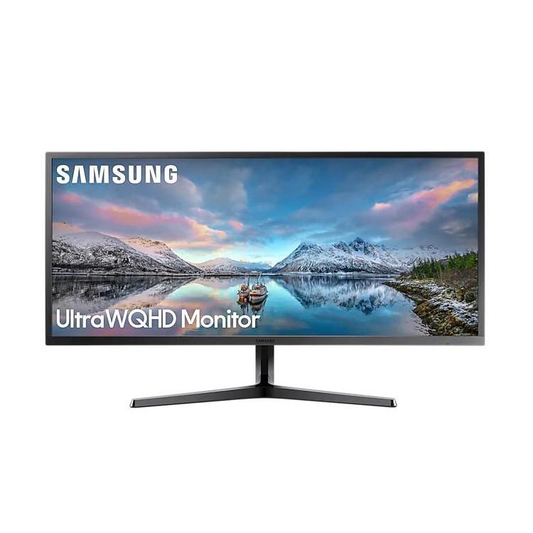 Monitor 34 cale LS34C500GAUXEN VA 3440x1440 Ultra WQHD 21:9 format kinowy 2xHDMI/1xDP 5ms (GTG) płaski 2 lata d2d