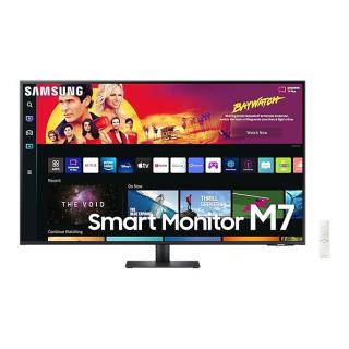 Monitor 43 cale SMART M7 VA 3840x2160 UHD 16:9 2xHDMI 1xUSB-C (65W) 4 ms (GTG) głośniki płaski 2Yd2d (LS43BM700UPXEN)