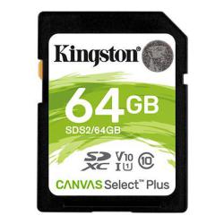 Karta pamięci Kingston SD Canvas Select Plus 64GB UHS-I