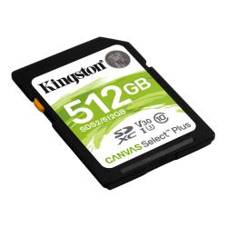 Karta pamięci Kingston SD Canvas Select Plus 512GB UHS-I U3 V30