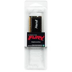 Pamięć SODIMM DDR4 Kingston Fury Impact 8GB (1x8GB) 2666MHz CL15 1,2V