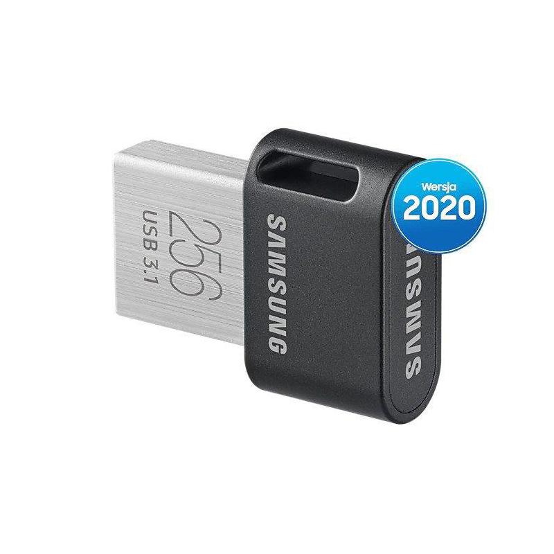 Pendrive Samsung FIT Plus 2020 256GB USB 3.1 Flash Drive 400 MB/s Black