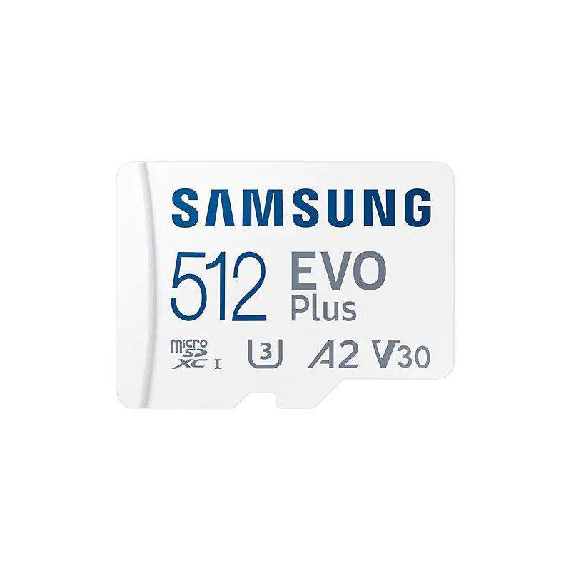 Karta pamięci Samsung EVO Plus microSDXC 512GB (130 MB/s) + adapter