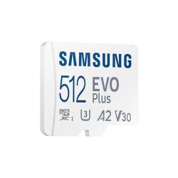 Karta pamięci Samsung EVO Plus microSDXC 512GB (130 MB/s)...