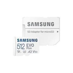 Karta pamięci Samsung EVO Plus microSDXC 512GB (130 MB/s) + adapter