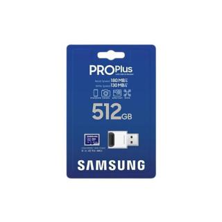 Karta pamięci microSD PRO Plus MB-MD512SB/WW 512GB + czytnik