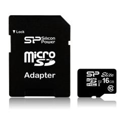 Karta pamięci MicroSDHC Silicon Power Elite UHS-1 16GB...