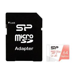 Karta pamięci Silicon Power microSDXC Superior 64GB V30...