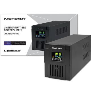 Zasilacz awaryjny UPS | Monolith | 2000VA | 1200W | LCD | USB