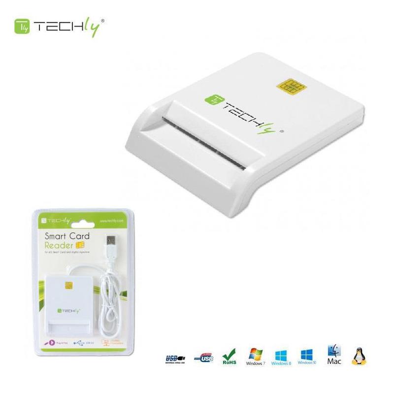 Czytnik Techly USB 2.0 Kart / Smart Card