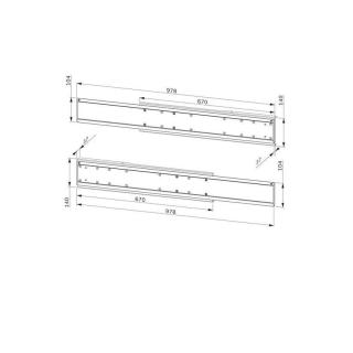 Uchwyt ADM-875BL2 Adapter 2XLFD