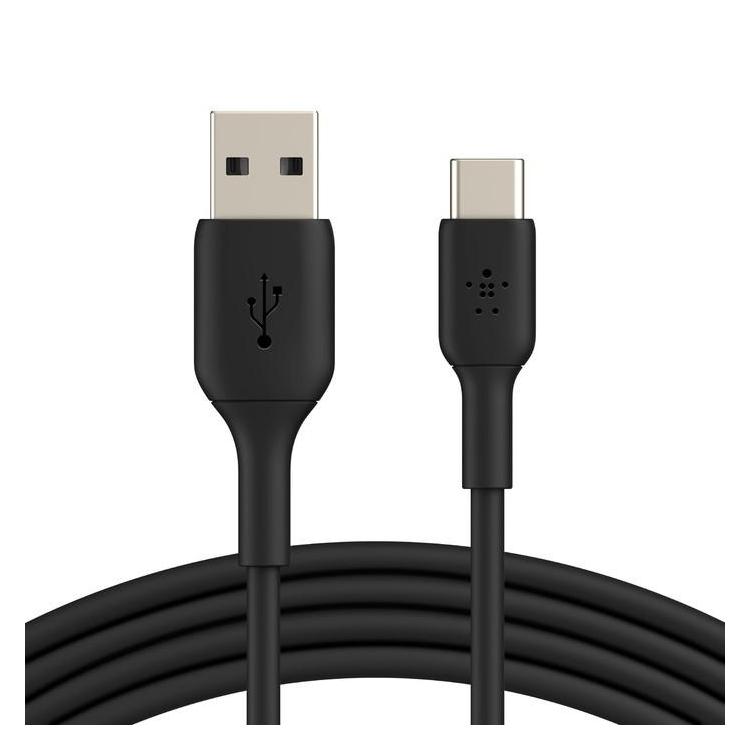 Kabel BoostCharge USB-A/USB-C 2m czarny